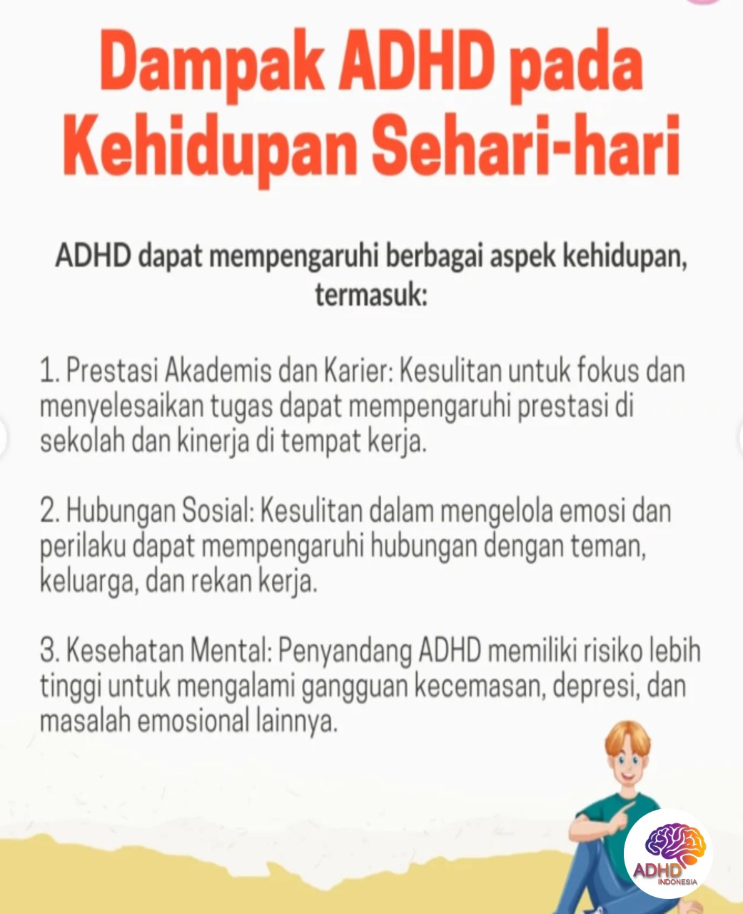 ADHD dan Hubungan Sosial Anak di Lingkungan Sekolah di Kota Banjarmasin