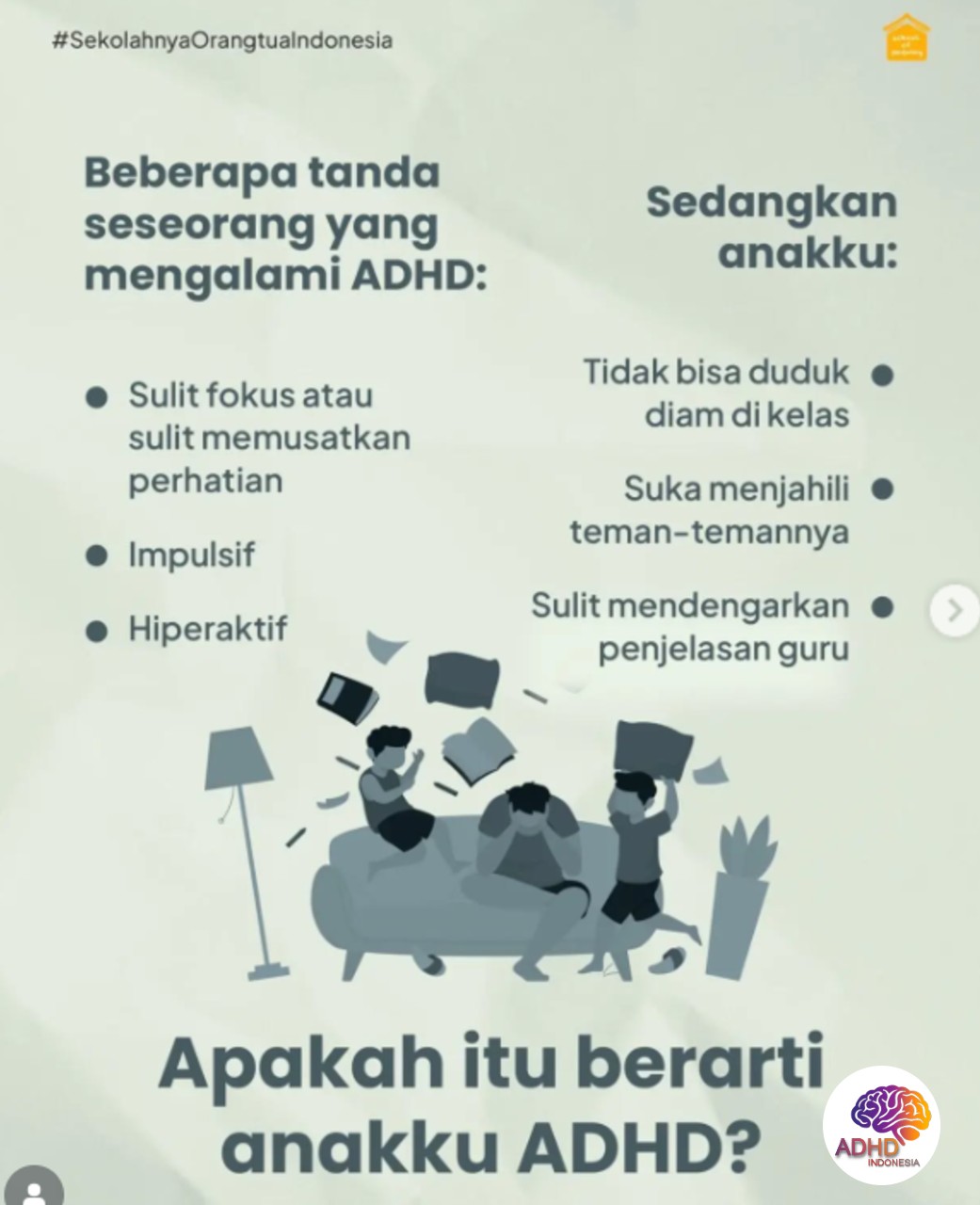 Ciri dan Gejala ADHD pada Anak Usia Dini di Kota Banjarmasin