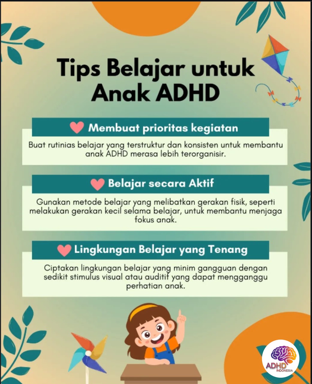 Strategi Belajar yang Cocok untuk Anak ADHD di Kota Banjarmasin